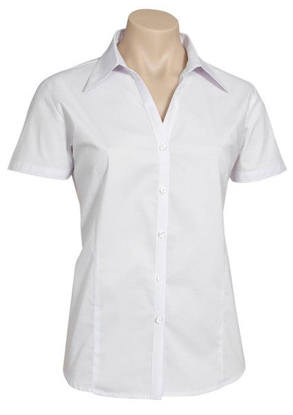 Biz Collection-Biz Collection Ladies Metro Shirt - S/S 2nd (3 Colour)--Uniform Wholesalers - 5