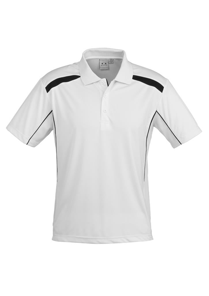 Biz Collection-Biz Collection Mens United Short Sleeve Polo 2nd  ( 10 Colour )-White / Black / Small-Uniform Wholesalers - 6
