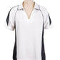 Australian Spirit-Aus Spirt Olympikool Ladies Polo 3rd ( 5 Colour )-White / Navy / 8-Uniform Wholesalers - 5