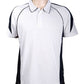 Australian Spirit-Aus Spirt Olympikool Mens Polo 1st ( 10 Colour )-White / Navy / S-Uniform Wholesalers - 2