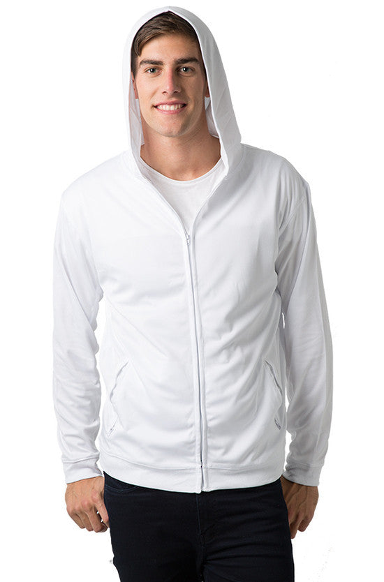 Be Seen-Be Seen Unisex Ultra Light Zip Hooded Hoodie--Uniform Wholesalers - 31