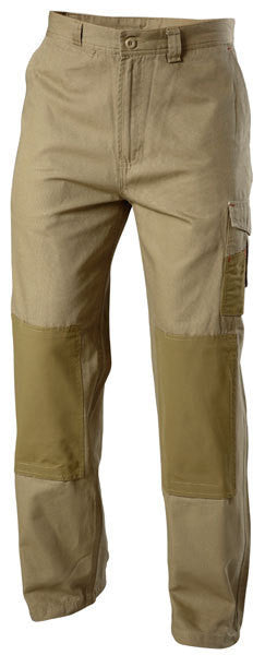 Hard Yakka-Hard Yakka Legends Extra Light Cotton Duck Weave Pant-Khaki / 74L-Uniform Wholesalers - 1