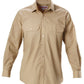 Hard Yakka-Hard Yakka Permanent Press Poly Cotton Shirt Long Sleeve-Putty / XS-Uniform Wholesalers - 6