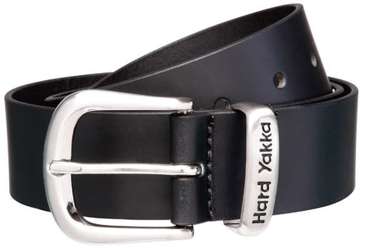 Hard Yakka-Hard Yakka Belt Leather Jean-Black / 72-Uniform Wholesalers - 1