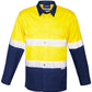 Syzmik Mens Rugged Cooling HI Vis Taped Long Sleeve Shirt (ZW129)