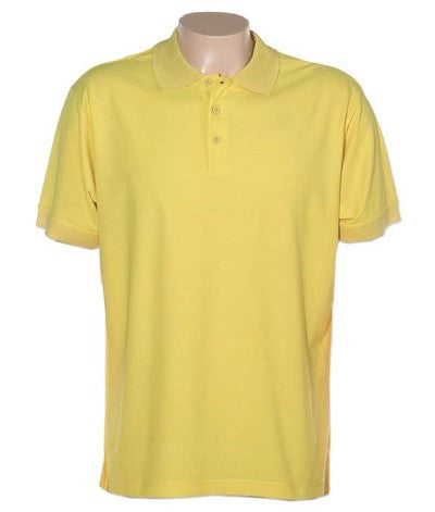 Australian Spirit-Aus Spirt Gelato Mens Polo-Yellow / S-Uniform Wholesalers - 11