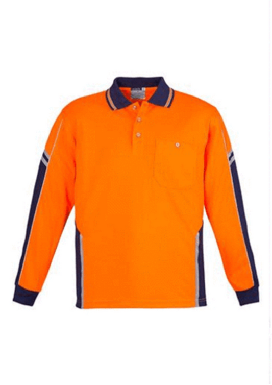Syzmik Day Only Squad Polo - Long Sleeve (ZH238)