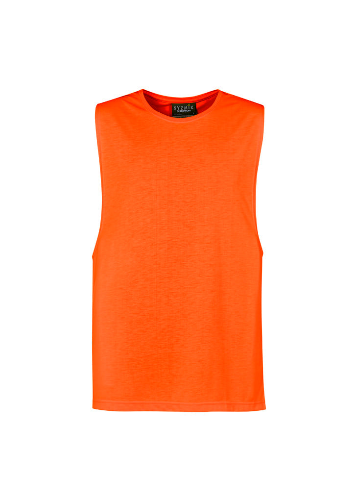 Syzmik Mens His Vis Sleeveless Tee (ZH297)