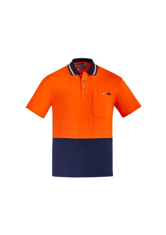 Syzmik Mens Hi Vis Cotton S/S Polo (ZH435)