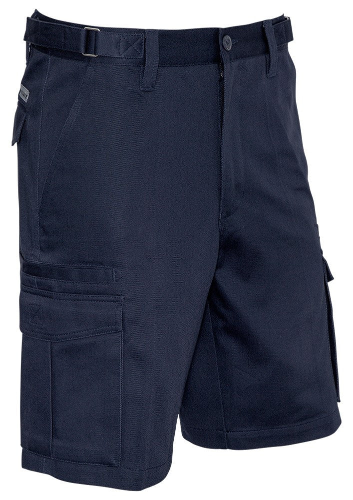 Syzmik-Syzmik  Basic Cargo Shorts-72 / Navy-Uniform Wholesalers - 2
