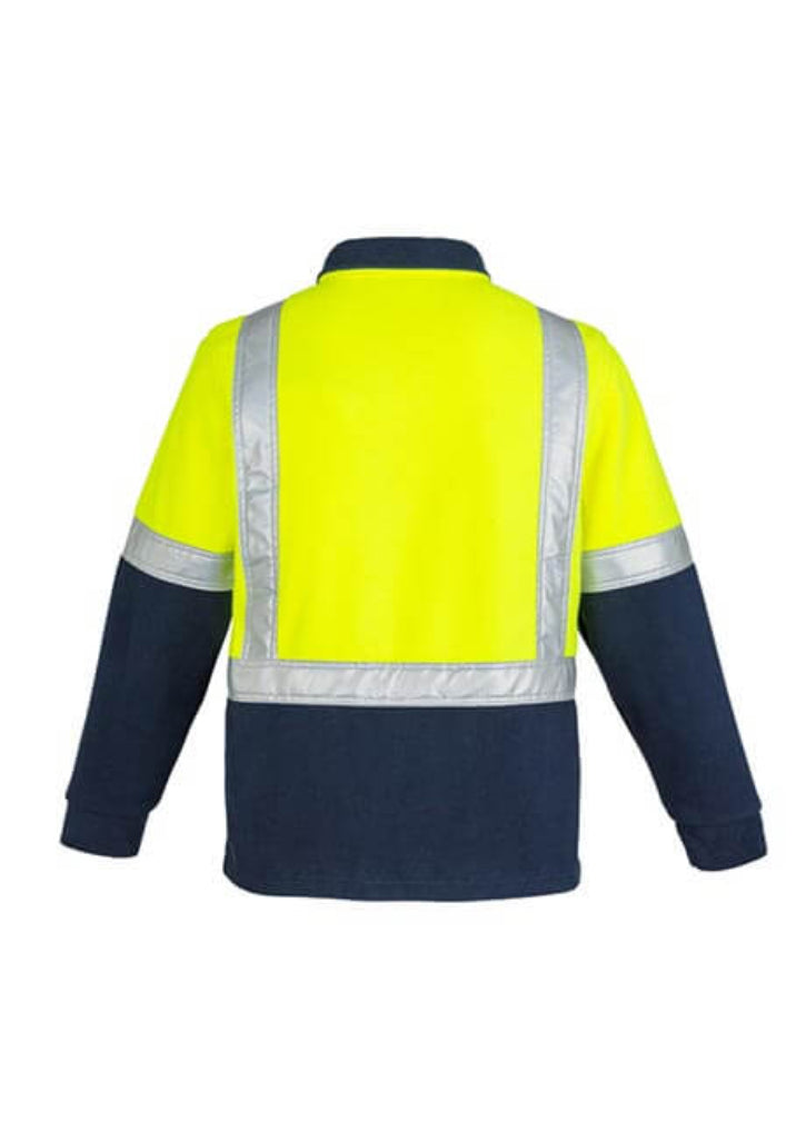 Syzmik Hi Vis Polar Fleece Jumper - Shoulder Taped (ZT462)