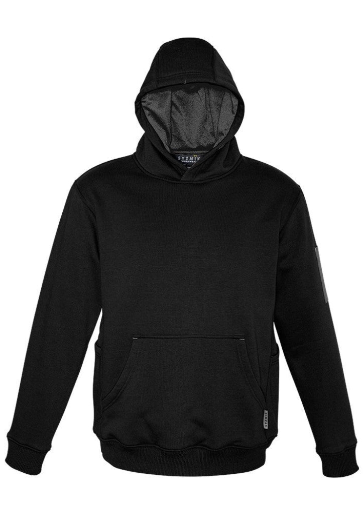 Syzmik-Syzmik  Multi Pocket Hoodie-XXS / BLACK/CHARCOAL-Uniform Wholesalers - 2