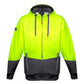 Syzmik ZT478 Unisex Hi Vis Textured Jacquard Full Zip Hoodie-Clearance