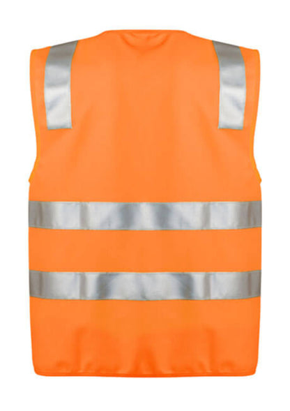 Syzmik Unisex Hi Vis Full Zip Vest (ZV998)
