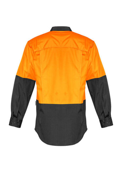 Syzmik Mens Rugged Cooling Hi Vis Spliced Shirt (ZW128)