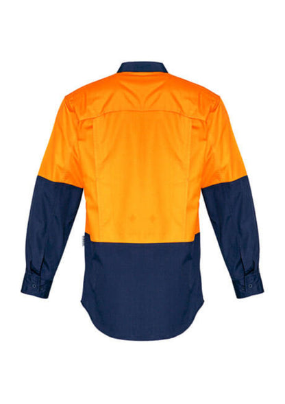 Syzmik Mens Rugged Cooling Hi Vis Spliced Shirt (ZW128)