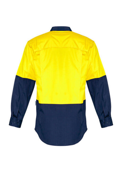 Syzmik Mens Rugged Cooling Hi Vis Spliced Shirt (ZW128)