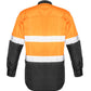 Syzmik Mens Rugged Cooling Taped Hi Vis Spliced Shirt (ZW129)