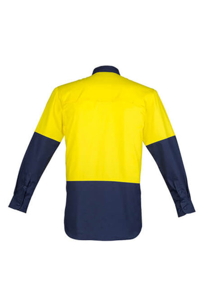 Syzmik Mens Hi Vis Closed Front Shirt (ZW560)