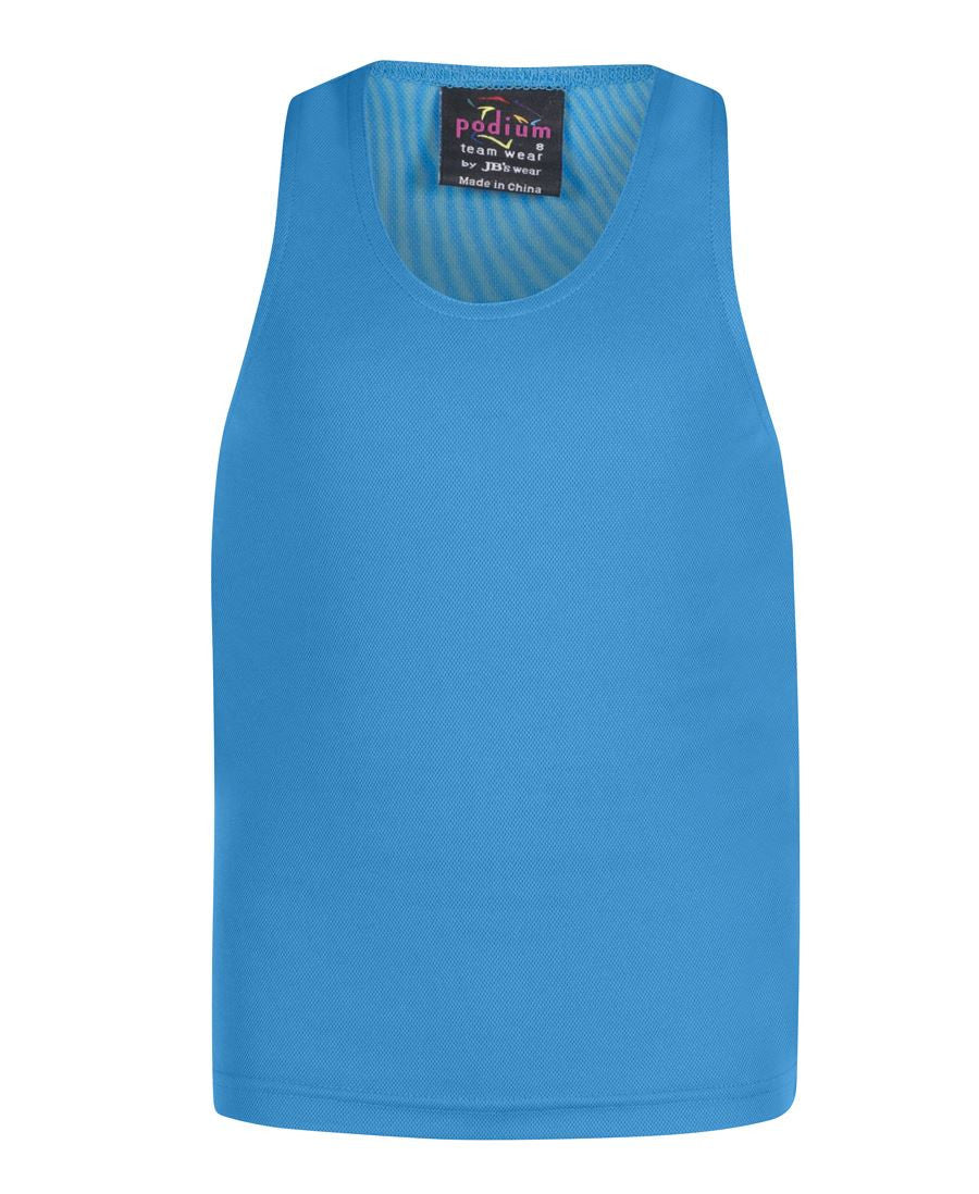 JB's Wear-JB's Kids Poly Singlet-AQUA / 4-Uniform Wholesalers - 7