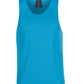 JB's Wear-JB's Adults Poly Singlet-AQUA / S-Uniform Wholesalers - 9