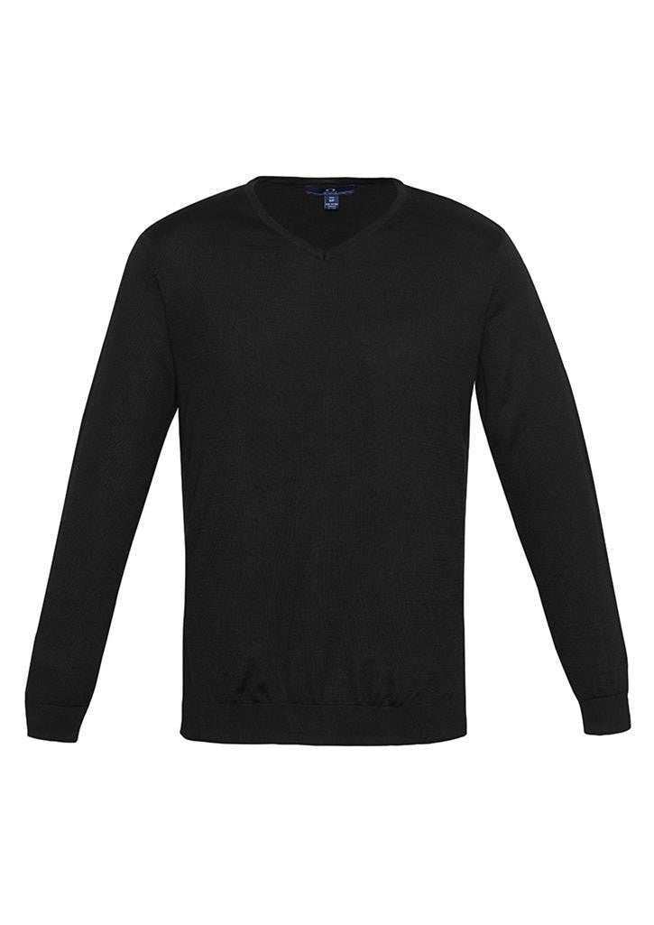 Biz Collection-Biz Collection Mens Milano Pullover-Black / XS-Uniform Wholesalers - 2