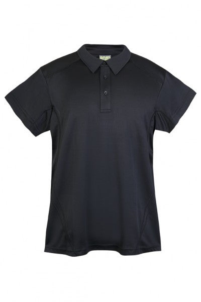 Ramo-Ramo Kids Accelerator Polo-Black/Black / 4-Uniform Wholesalers - 3