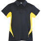 Ramo-Ramo Kids Accelerator Polo-Black/Gold / 4-Uniform Wholesalers - 4