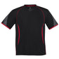 Biz Collection-Biz Collection Mens Razor Tee-Black/Red / S-Uniform Wholesalers - 3