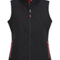 Biz Collection-Biz Collection Ladies Geneva Vest-Black/Red / S-Uniform Wholesalers - 5
