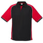 Biz Collection-Biz Collection Mens Nitro Polo-Black / Red / White / S-Uniform Wholesalers - 5