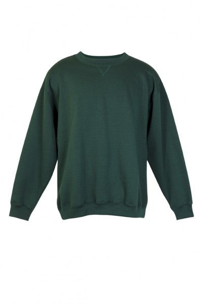 Ramo-Ramo Poly cotton fleece sloppy joe-Bottle Green / 16/XS-Uniform Wholesalers - 3