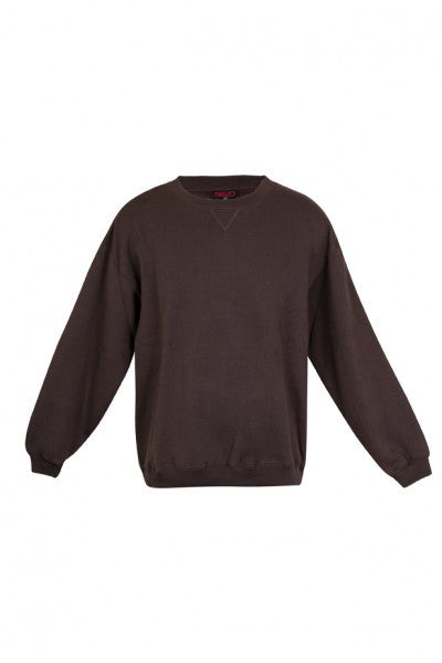 Ramo-Ramo Poly cotton fleece sloppy joe-Brown / 16/XS-Uniform Wholesalers - 4
