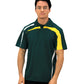 Be Seen Adults Polo Shirt With Contrast Side And Shoulder Panel (BSP2014)