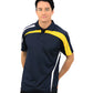 Be Seen Adults Polo Shirt With Contrast Side And Shoulder Panel (BSP2014)