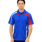 Be Seen Adults Polo Shirt With Contrast Side And Shoulder Panel (BSP2014)