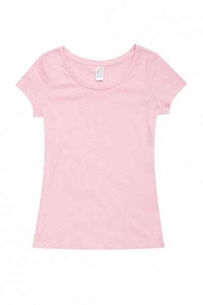 Ramo-Ramo Ladies Cotton/Spandex T-shirt-Pink / 8-Uniform Wholesalers - 6
