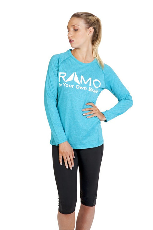 Ramo-Ramo Ladies Greatness Heather Long Sleeve(new)--Uniform Wholesalers - 1