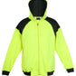 Ramo-Ramo Mens' Contrast  Fleece Zip Hoodie-Yellow/Navy / S-Uniform Wholesalers - 3