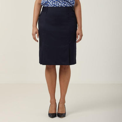 NNT P/V Stretch Twill Pleat Straight Skirt(CAT26B)