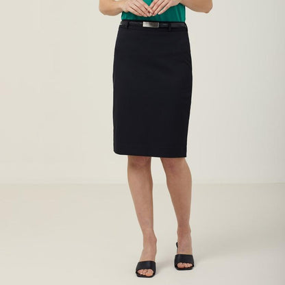NNT P/V Stretch Twill Mid Length Pencil Skirt (CAT29W)