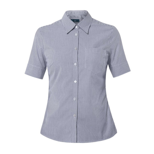 NNT Uniforms Poly Print Balance Stripe S/S Sction Back Shirt(CAT4AB)