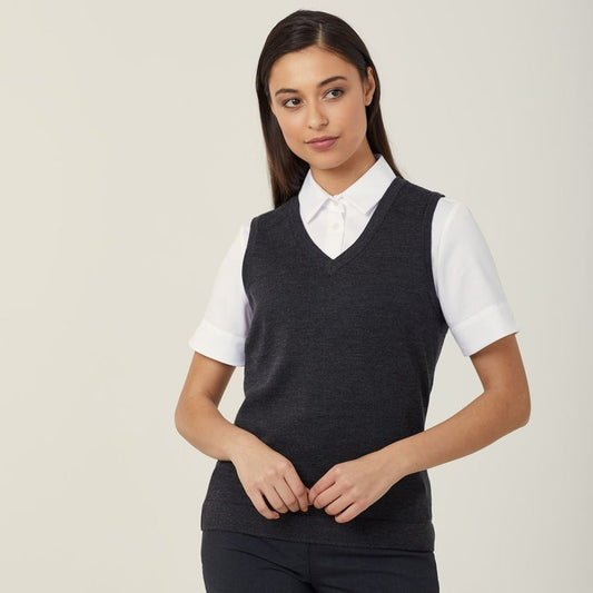 NNT Uniforms Pure Wool Textured Panel Vest(CAT5AR)