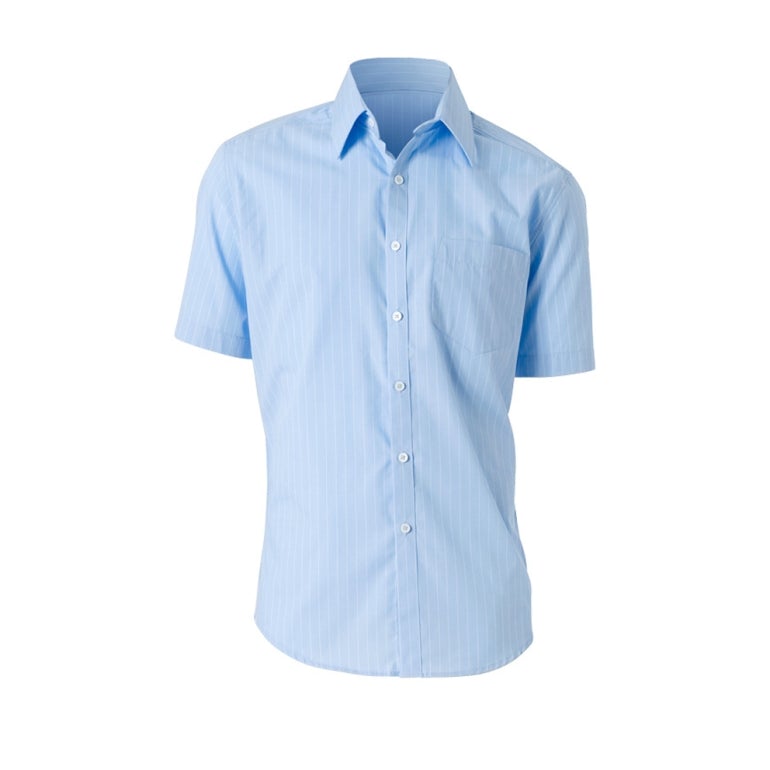 NNT Uniforms Cotton Blend Stripe Classic S/S Shirt(CATD02)