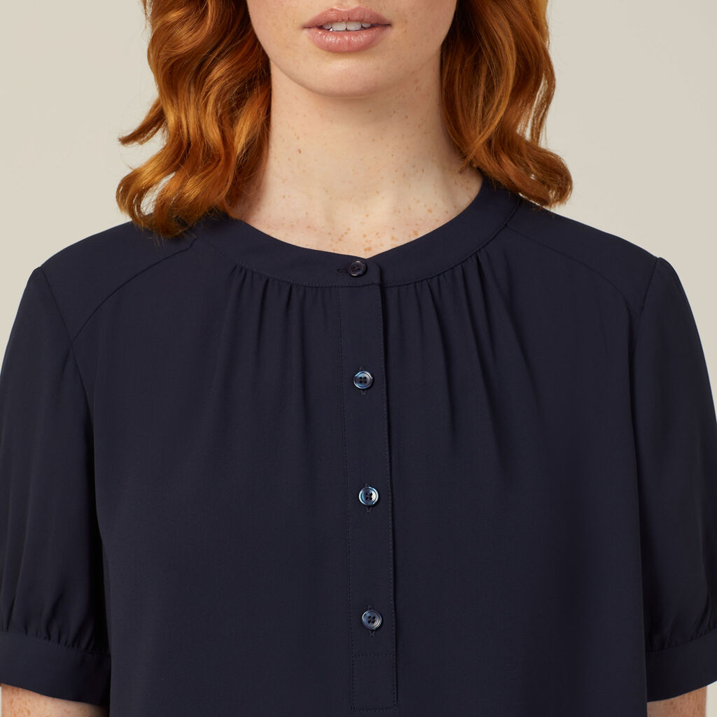 NNT Georgie Short Sleeve Blouse (CATUQU)