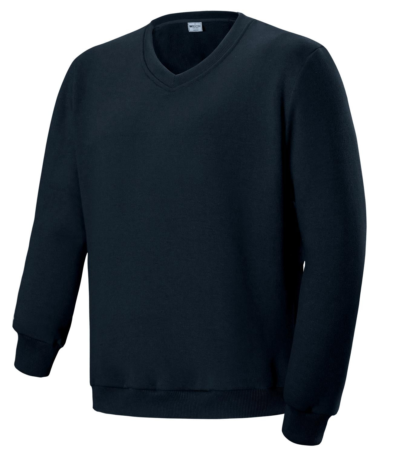 Bocini Unisex Adults V Neck Fleece Jumper (CJ1617)