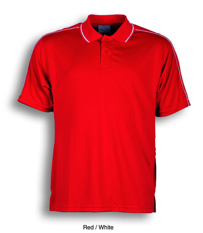 Bocini Ladies Breezeway Striped Polo-(CP0674)