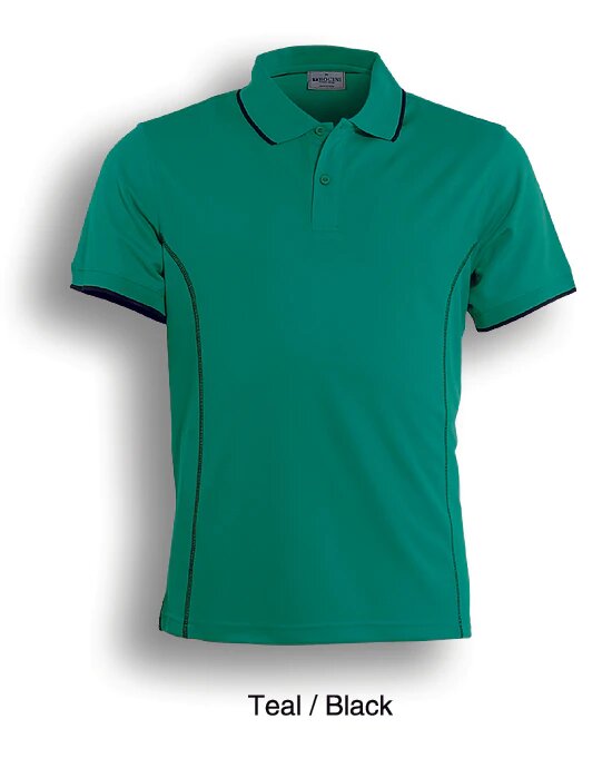 Bocini Men's Short Sleeve Polo (2nd 11 colors)-(CP0910)