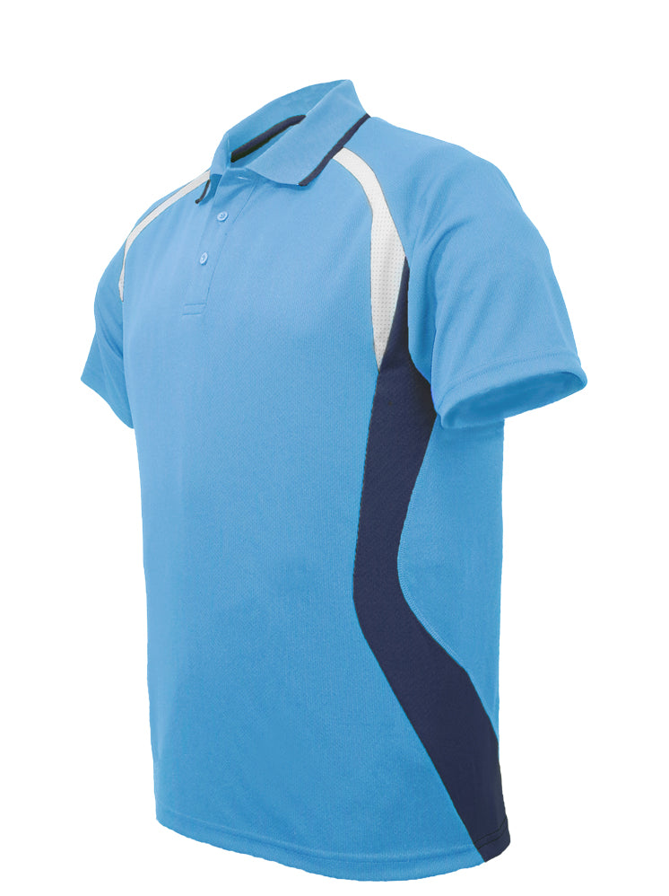 Bocini Unisex Adults Sports Panel Polo(CP1528)