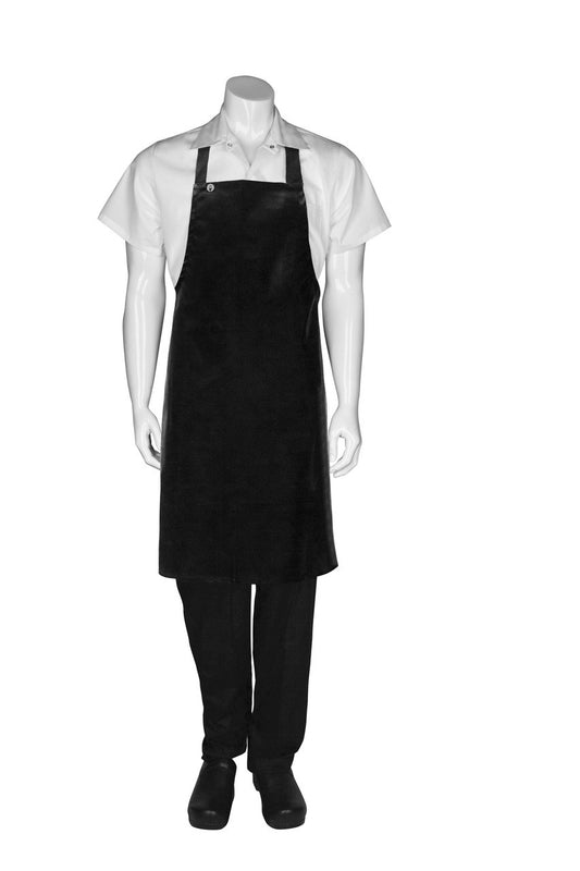 Chef Works White Short PVC Bib Apron-(CWPVS)